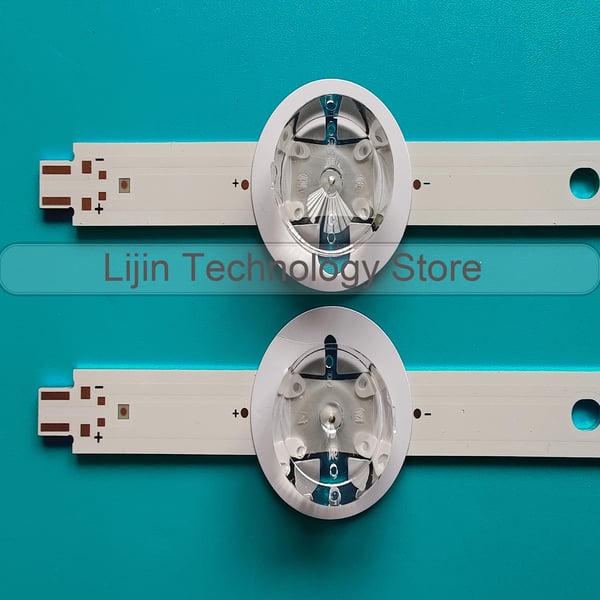 LED Strip Lys, 595 mm Længde, 3V Spænding, 12 Stk Per Sæt