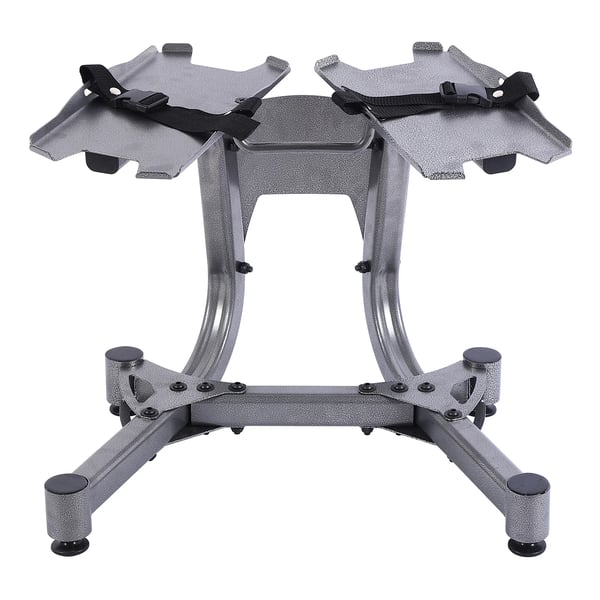 Håndvægte Stativ, Maksimal Vægtkapacitet 100 kg, Stålramme, Ergonomisk Tilt Design, Dimensioner 75 cm x 45 cm x 60 cm