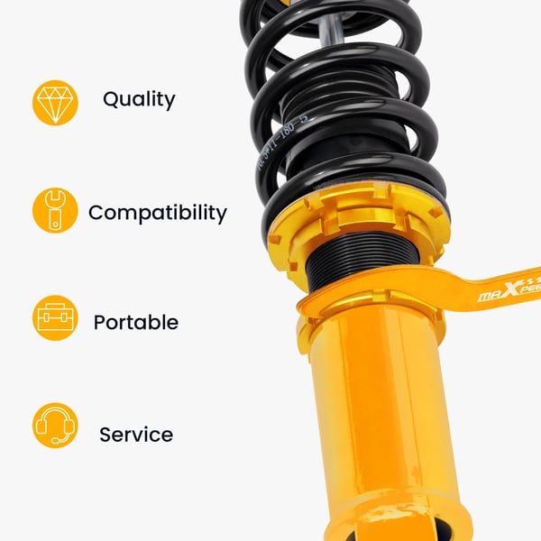 Coilover Spanner Nøgle, Materiale: Hærdet varmebehandlet stål, Længde: 43mm, Bredde: 43mm, Højde: 34mm, Kompatibilitet: Til eftermarked coilovers