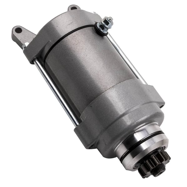 Aloitusmoottori, 12V, korkean suorituskyvyn komposiitti, 24 cm pituus, 3 kg paino, yhteensopiva Yamaha V-Star 1100 (1999-2009)
