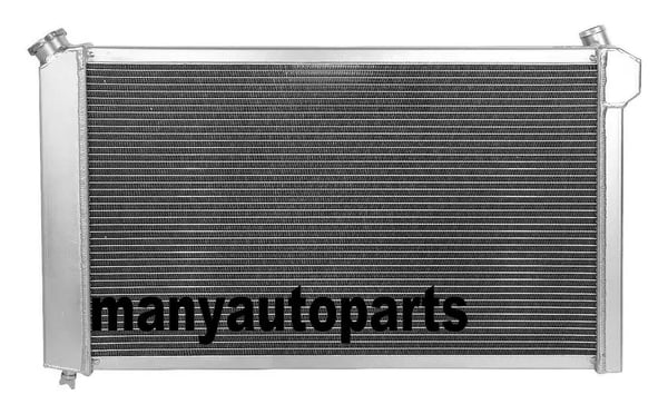Ydelseskøleradiator, Aluminium, 10 KG, Passer til 73-76 Chevy Corvette V8 5.7/7.4, Tre-rækket Design, Effektiv Varmehåndtering