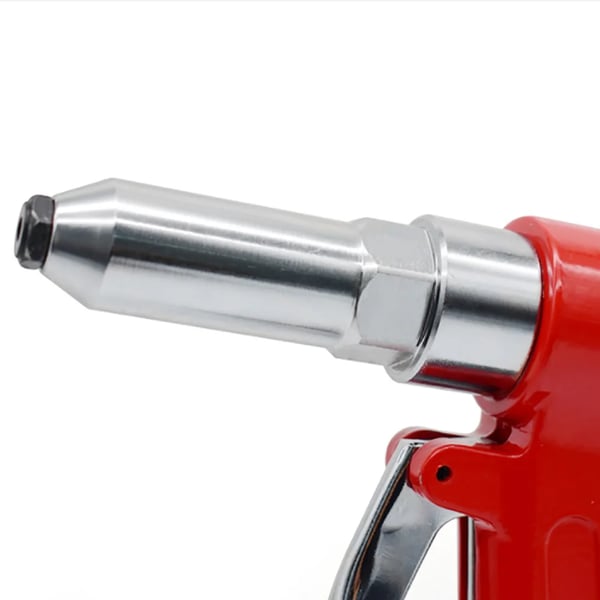 Pneumatisk Nittepistol, 1300kgf Trækkraft, Hurtig og Effektiv Drift,Rød