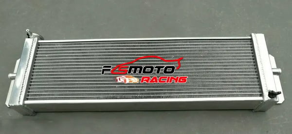 Varmeveksler, Aluminiumkonstruktion, Forbedret Ydeevne,Intercooler OG VENTILATOR