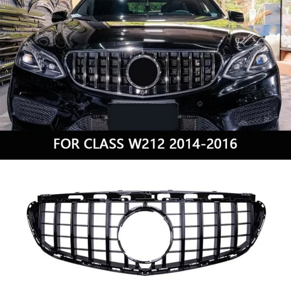 Automotiv Gitter, Direkte Erstatning, Kompatibel med E Klasse W212,sort