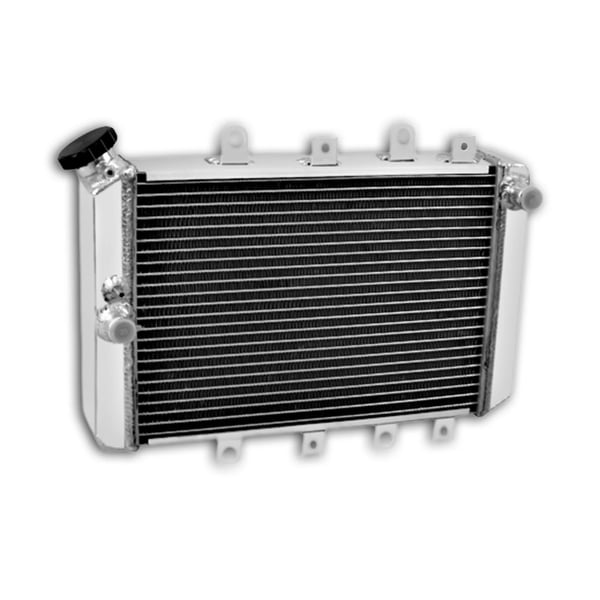 Motorcykel Racing Radiator, 58MM, Aluminium, Kompatibilitet med YAMAHA GRIZZLY 700/550/500, Forbedret Køleydelse, Direkte Pasform Design