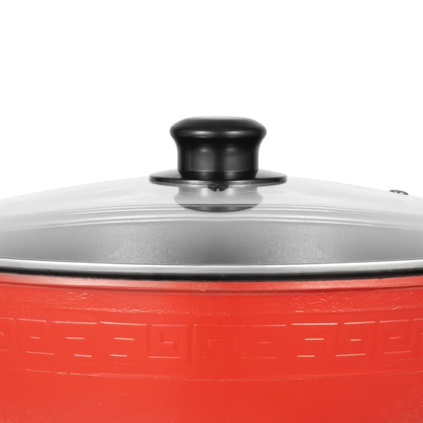 Hot Pot, 6L kapacitet, 5 temperaturindstillinger,Rød og Sort