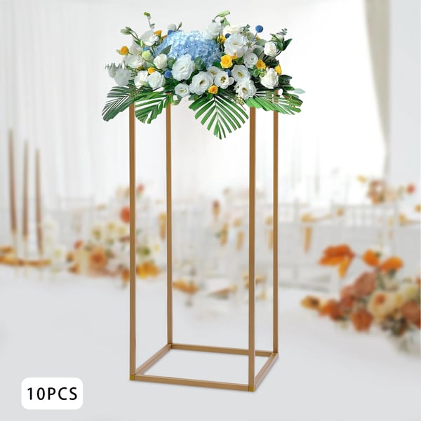 Blomsterställ Set, Hållbar Design, Lätt Montering,Guld