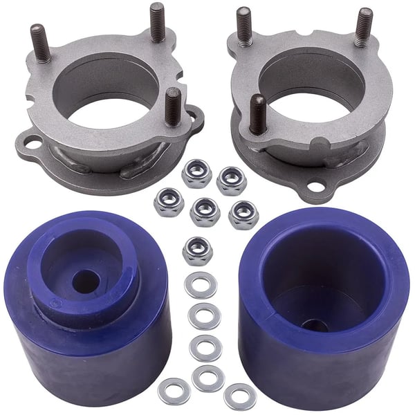 Lift Kit, Stål, 3,5 tommer Frontløft, 2,5 tommer Bagløft, Passer til GMC Envoy og Chevy Trailblazer, 32 tommer Maksimal Dækdiameter