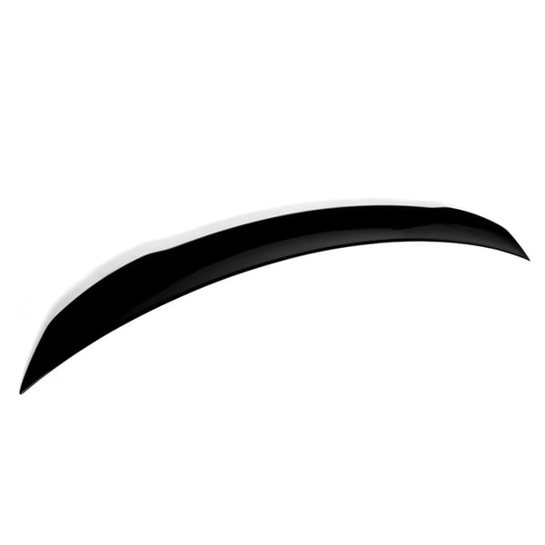 Bakspoiler, Aerodynamisk Design, Hållbar ABS-plast,Glansig svart