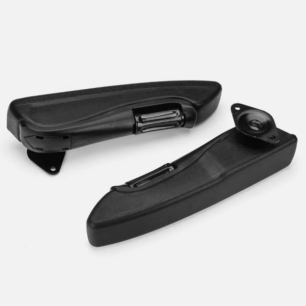 Armlæn, Justerbar Vinkel, Behageligt PU Skum,2PCS