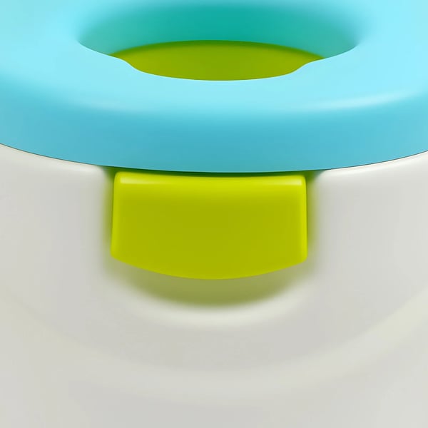 Kannettava WC, Lattialle asetettava malli, Helppo puhdistaa,Sininen