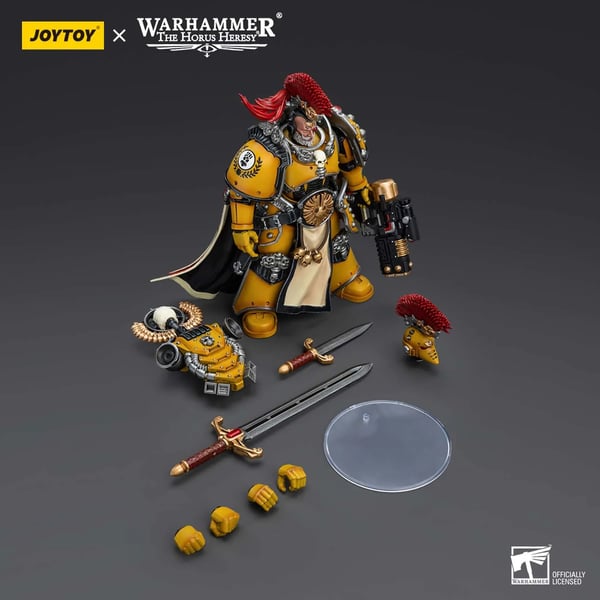 Mobil Soldat Model, 1/18 Skala, PVC Materiale, ACG Karakter - Imperial Fist Konsul, Alder Anbefaling 14+, På Lager