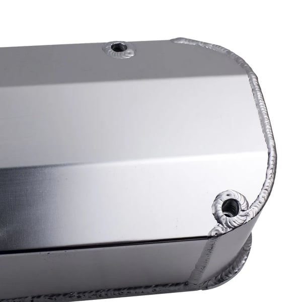 Rocker Covers, Aluminium, Høj Stil, 1/4 Tomme Pakningsskinne, Passer til 1968-Og Fremad Ford V8 429-460, Lang Bolt Design