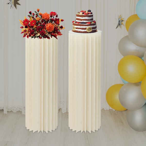 Blomsterställning, Robust Konstruktion, Lätt Montering,VIT