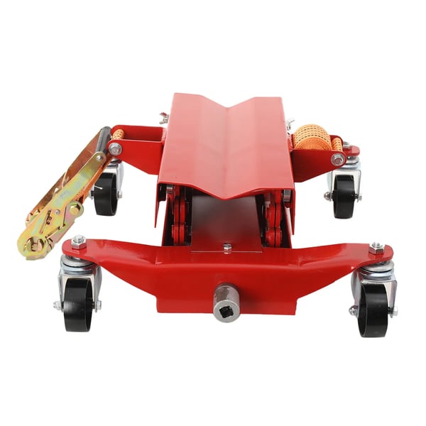 Motorcykel Løfteplatform, Kapacitet 200 kg, Højdeområde 185-590 mm, Bunden Dimensioner 420 x 400 mm, Drivestik Størrelse 1/2" Sq. Dr.