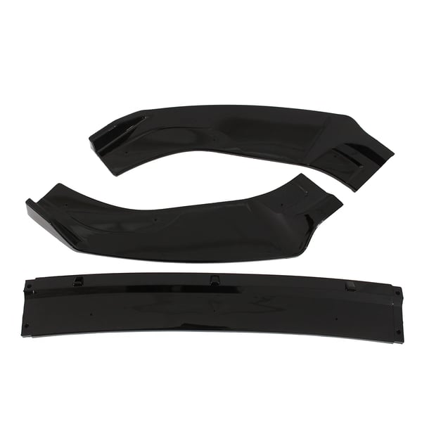 Front Bumper Lip Splitter, Materiale: Høj kvalitet PP, Dimensioner: 88 cm x 26 cm x 10 cm