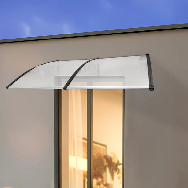 Markise, Holdbar Polycarbonat Konstruktion, UV Beskyttelse,Gennemsigtig