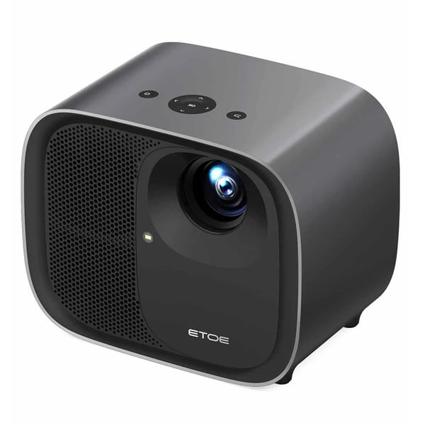 Projektor, 1080P opløsning, dual-band WiFi,EU stik, E3 PRO