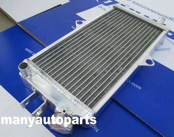 Aluminiumradiator, Øget kølekapacitet, Kraftig design, TIG-svejset konstruktion