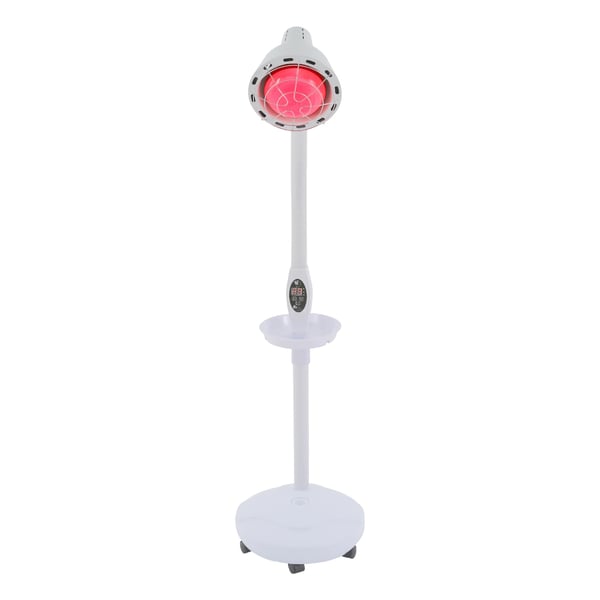 Infrarød Varmlampe, Smertelindring, Nem Betjening,HVID