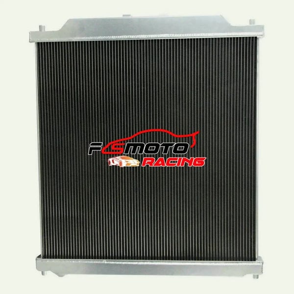 Radiator, legering aluminium, passer til Ford F250 F350 F450 F550 2003-2007, designet til 6.0L motor, frontplacering, optimeret køleeffektivitet