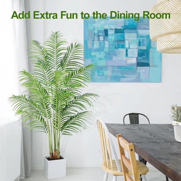 Konstgjord Palm, 180 cm Höjd, Ingen Underhåll Krävs,Olive