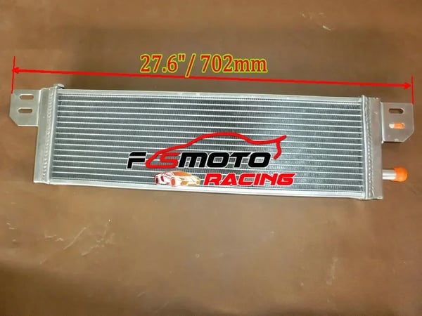 Luft-til-vand intercooler, legeret aluminium, universel pasform, forbedret køling, frontmontering