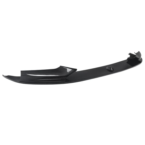 Front Splitter, ABS Konstruktion, Kompatibel med Luksus Sedan 5 Series F10/F11,kulfiber udseende