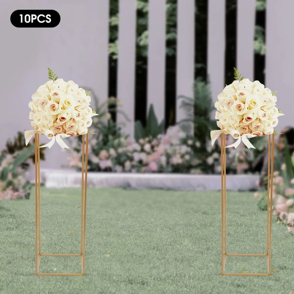 Blomsterstand, 10-delt sæt, moderne design,Guld