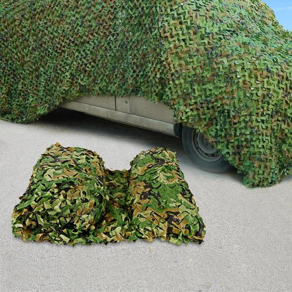 Camouflage Net, Holdbart Materiale, Alsidige Anvendelser,Grøn