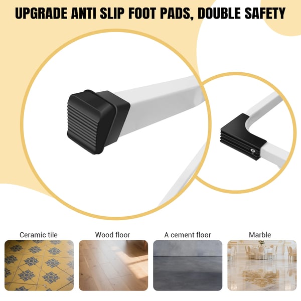 Stige, 2 trin, 150 kg kapacitet, stål konstruktion, foldbart design, kompakte dimensioner