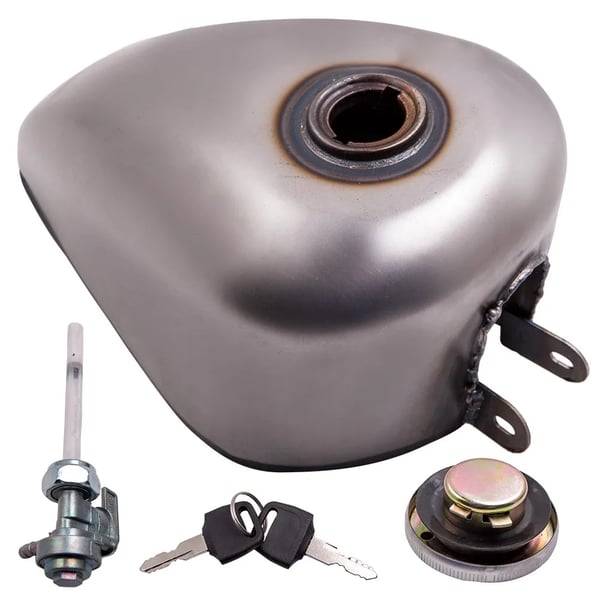 1,5 Gallon Benzintank, Holdbar Stål Konstruktion, Passer til Harley Sportster 1955-1978, Nem Installation