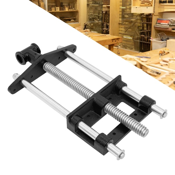 Tømrerpresser, Ergonomisk Håndtag, Manuel Betjening,Sølv