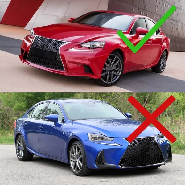 LED Dagsljus, Vattentålig IP67, 12V Driftspänning, Kompatibel med Lexus IS250 IS350 IS200t IS300 2014-2016, ABS Hölje, Klar Linse