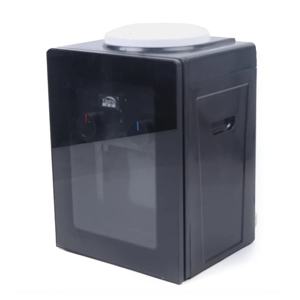 Elektrisk bordvanddispenser, 550W opvarmningskraft, 75W kølekapacitet,sort