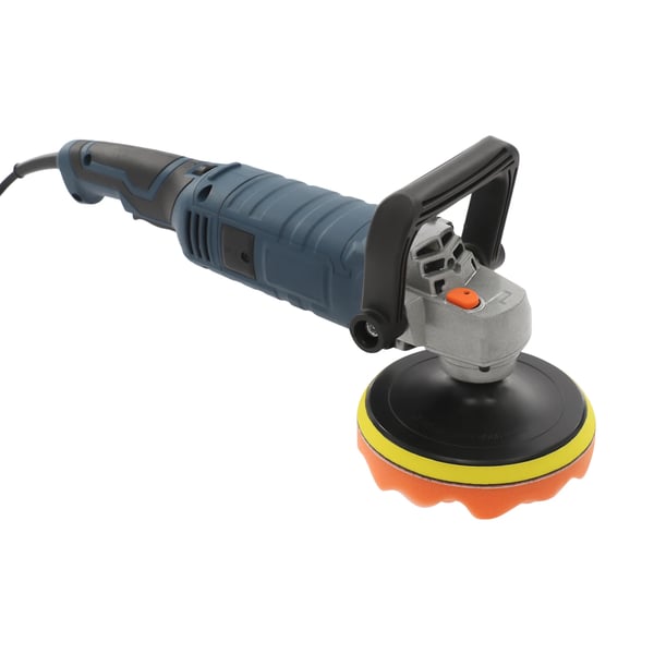 Poleringsmaskine, 1580W Effekt, Justerbar Hastighed 500-3300rpm, Alsidige Tilbehør Inkluderet, Holdbart Design, Brugervenlig Betjening