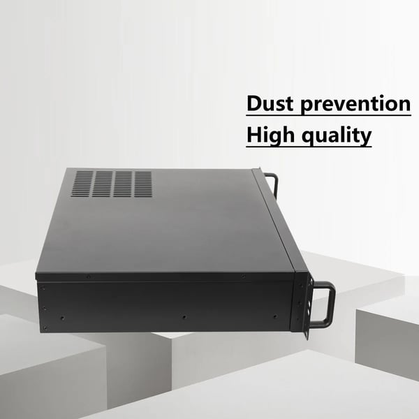 Chassi, Material: Plast, Kompatibilitet: Stöder mini ITX och micro ATX, Strömförsörjning: ATX, Lagring: Stöder 3 x 3.5 HDD och 1 x 2.5 SSD