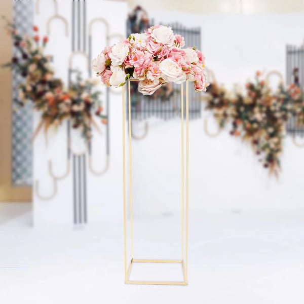 Blomsterställ, Elegant Design, Stabil Stöd,Guld