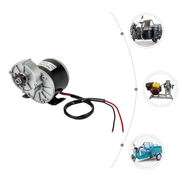 Gear Reducerings Elektrisk Motor, 250W Udgivelse, 2750 RPM Hastighed,0, 12V