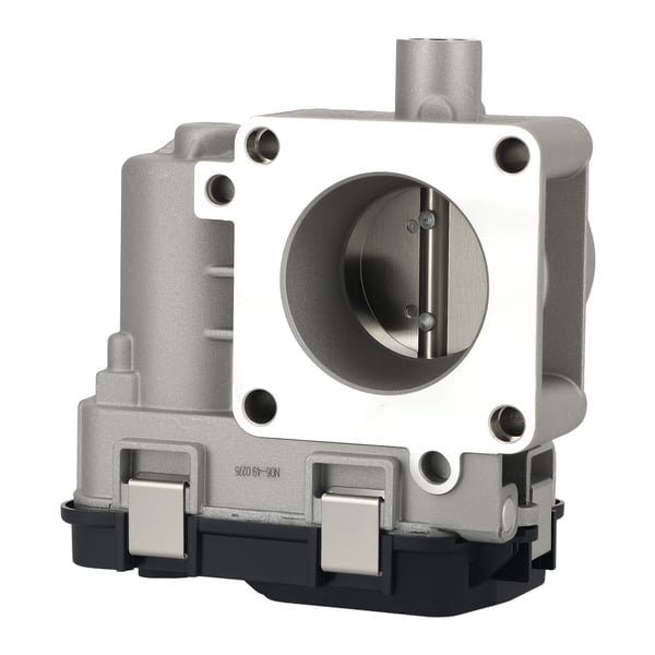 Throttle Body, Aluminium Material, 20,5 cm Længde, 1,2 Benzinmotor Kompatibilitet, 6 Pins, 1100 g Vægt
