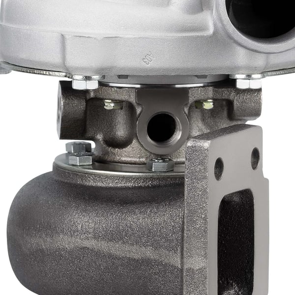 Turboahtimen, T3-liitin, A/R 0.60, Tehostaa 500 BHP, Yhteensopiva 2.5L-3.0L moottoreiden kanssa, Yksittäinen turbo tyyppi