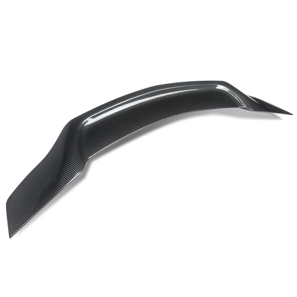 Bagagerums Spoiler Vinger, Høj Kvalitet ABS, Kompatibel med Mercedes Benz W204 C-Klasse, Carbon Fiber Look