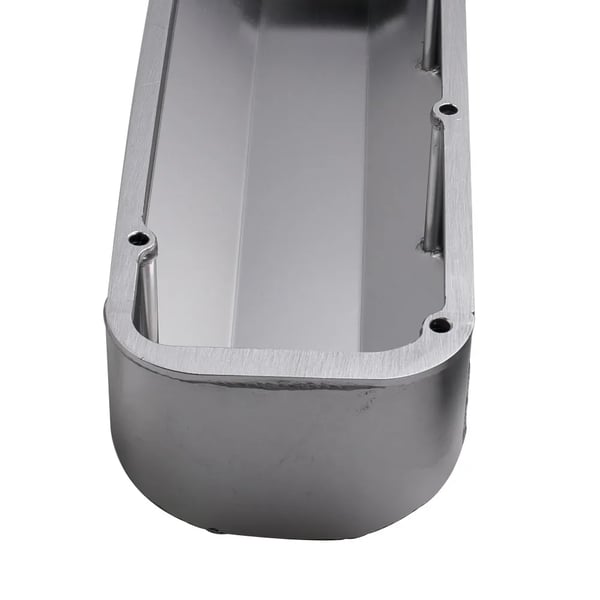 Rocker Covers, Aluminium, Høj Stil, 1/4 Tomme Pakningsskinne, Passer til 1968-Og Fremad Ford V8 429-460, Lang Bolt Design