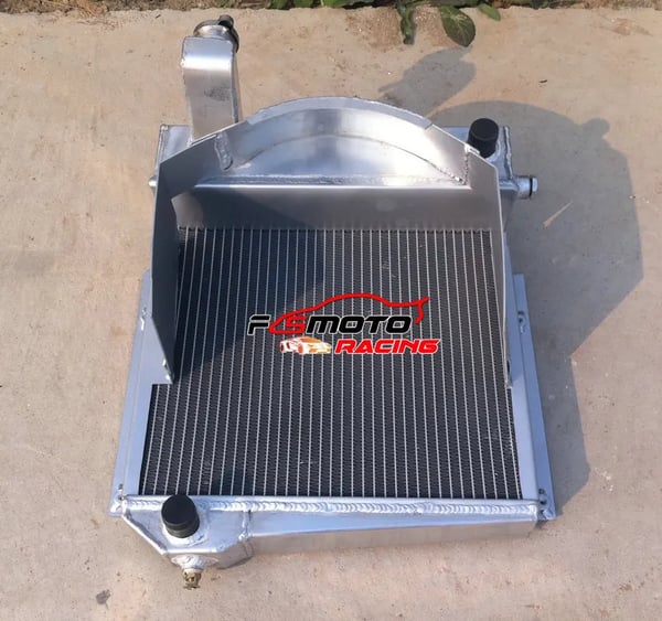 Austin Healey Sprite Aluminium Radiator, Øget Kølekapacitet, TIG-svejset Holdbarhed, Inkluderer Radiatorlåg
