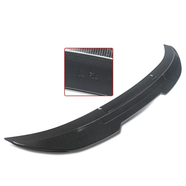 Spoiler, ABS Plast, Kompatibel med Luxury Coupe Serien,Kulfiberlook