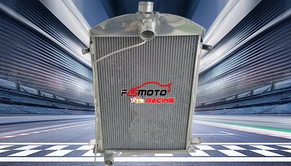 5 ROW Aluminium Radiator, Skræddersyet til Ford Model A, Letvægtskonstruktion, Høj Køleydelse