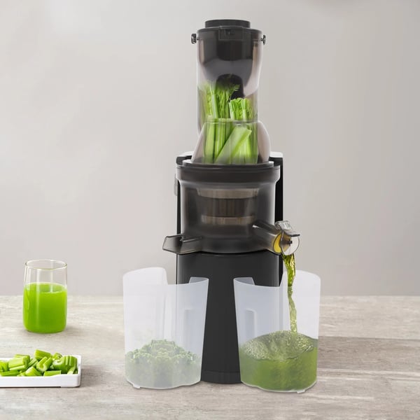 Juicer, Langsom Masticerende, Ultra-Stille Drift,EU, 220 V, sort