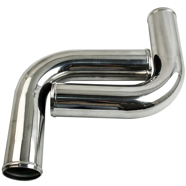 Aluminium Front Mount Intercooler, 600mm x 300mm x 76mm, 3 Tommer Indgang/Udgange, Holdbar Legering Konstruktion