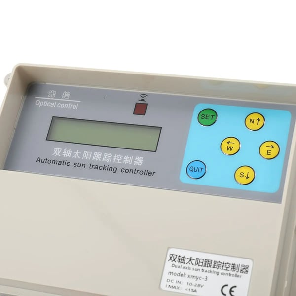 Dual Axis Solar Tracker Controller, Infraröd Fjärrkontroll, Två Frihetsgrader, CE Certifierad