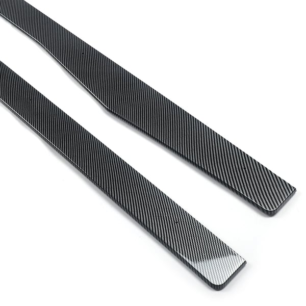 Side Skirts, AMG Styling, Holdbar ABS Konstruktion,Kulfiberlook